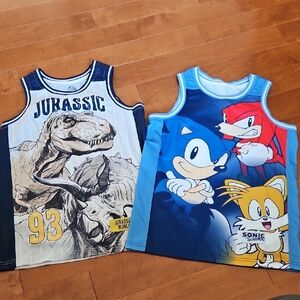 New 2 Jerseys : Jurassic World and Sonic the Hedgehog